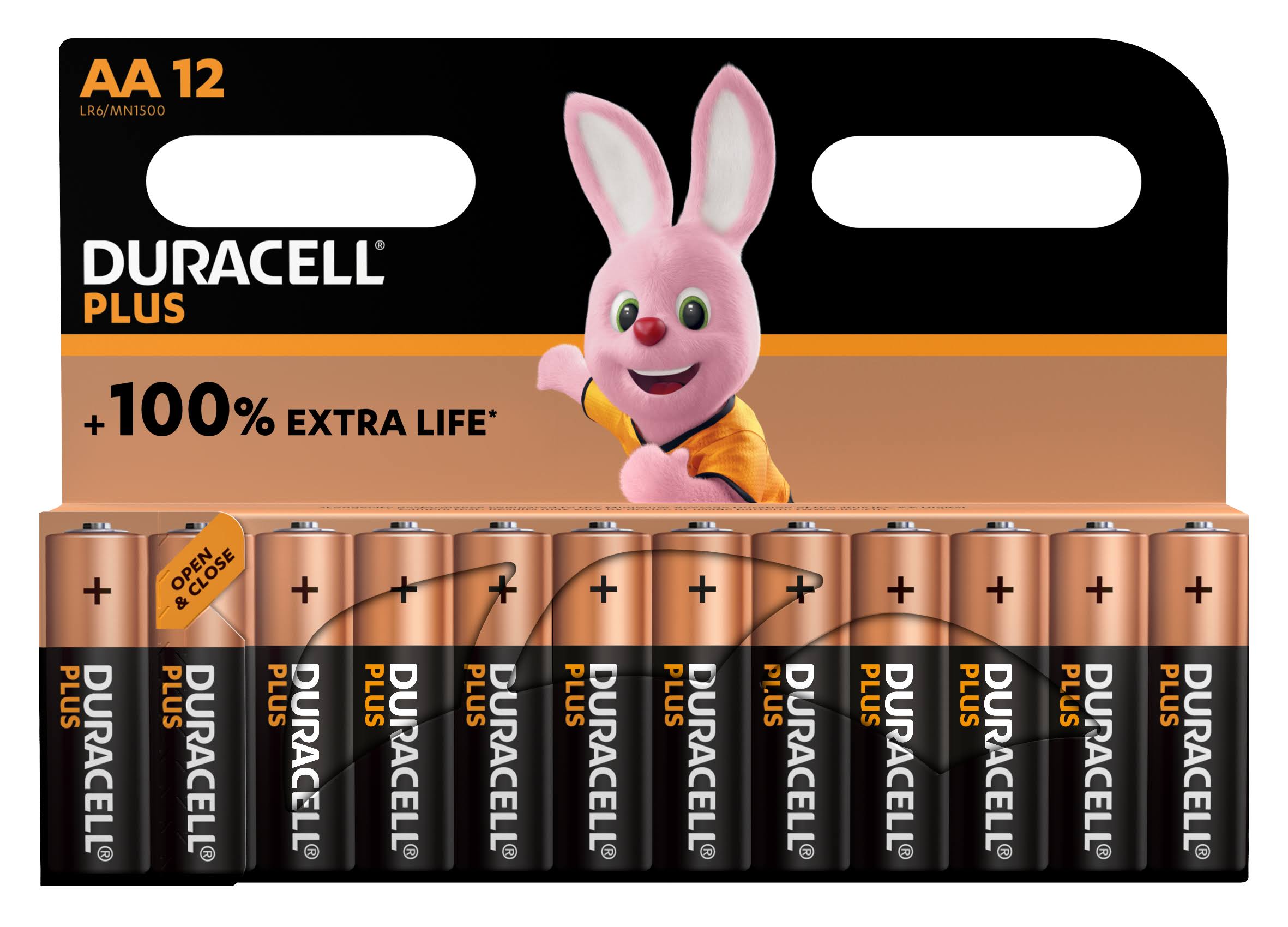 Duracell Plus AA Single-Use Battery Alkaline