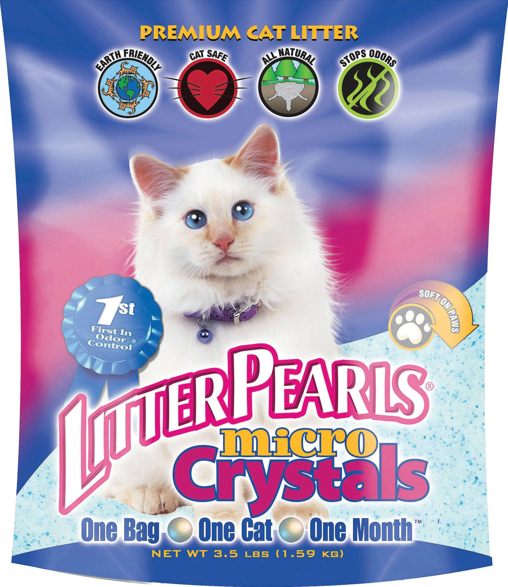 Harvest Ventures Ultra Pet Micro Crystals Litter Pearl - 3.5lbs