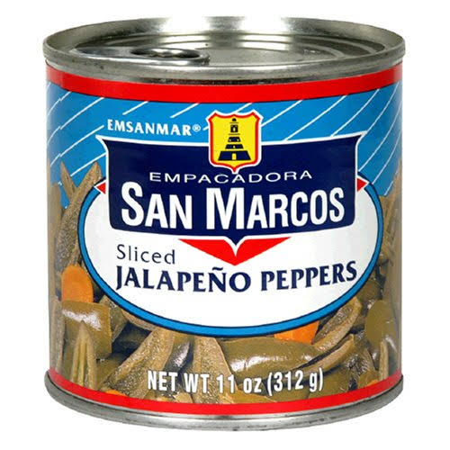 San Marcos Sliced Jalapeño Peppers - 11oz