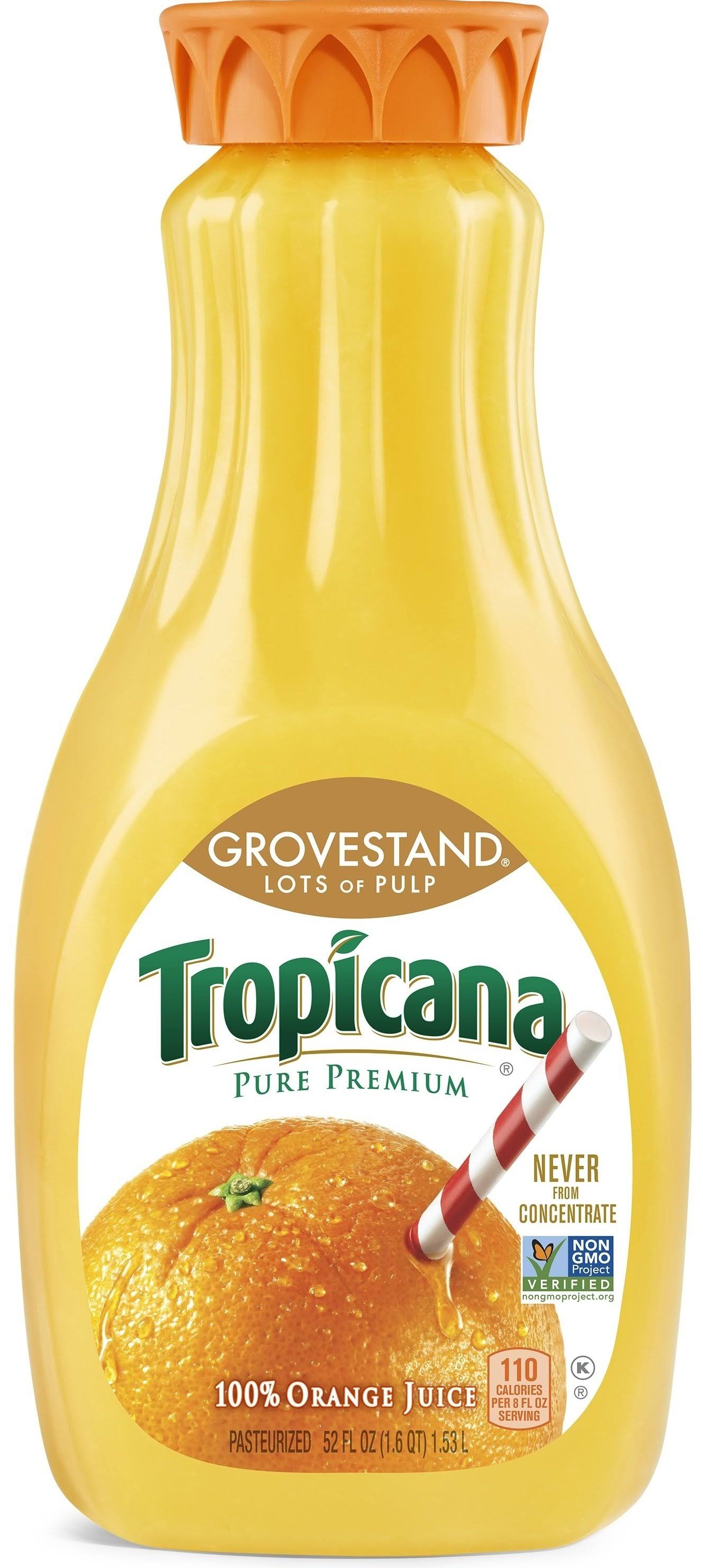 Tropicana Pure Premium Grovestand Orange Juice - 52oz