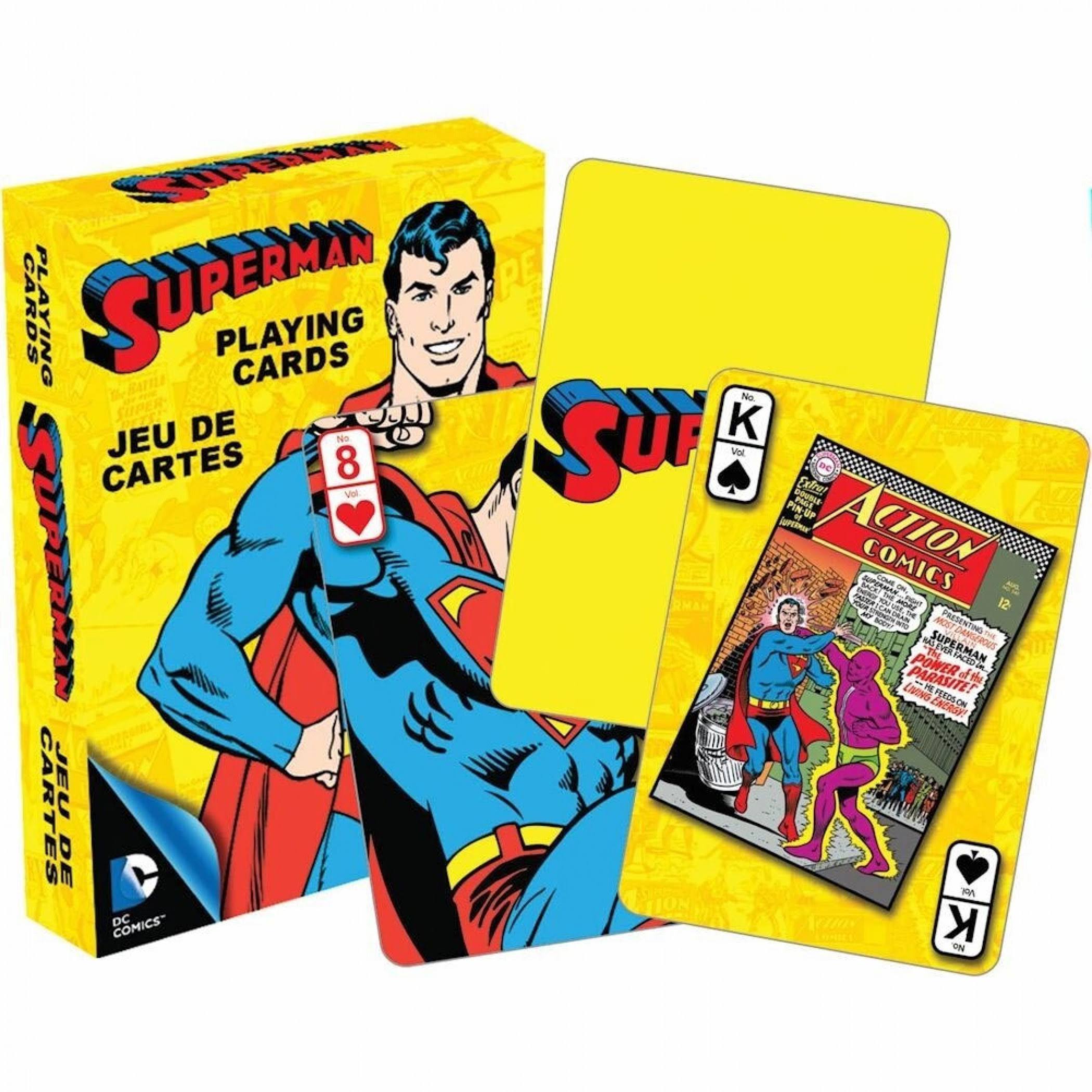 Aquarius DC Superman Retro Playing Cards