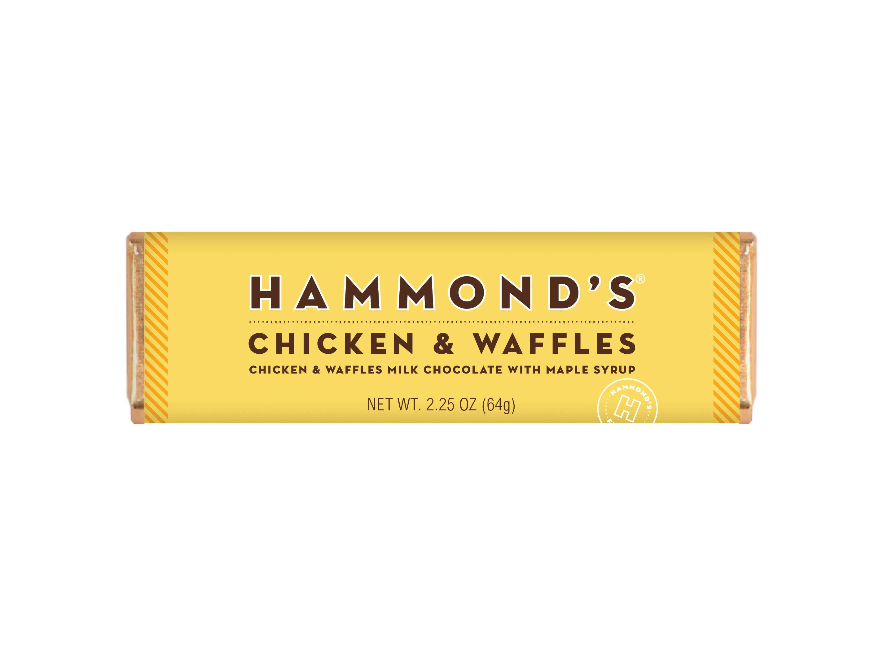 Hammond's Chicken & Waffles Milk Chocolate Bar - 2.25oz