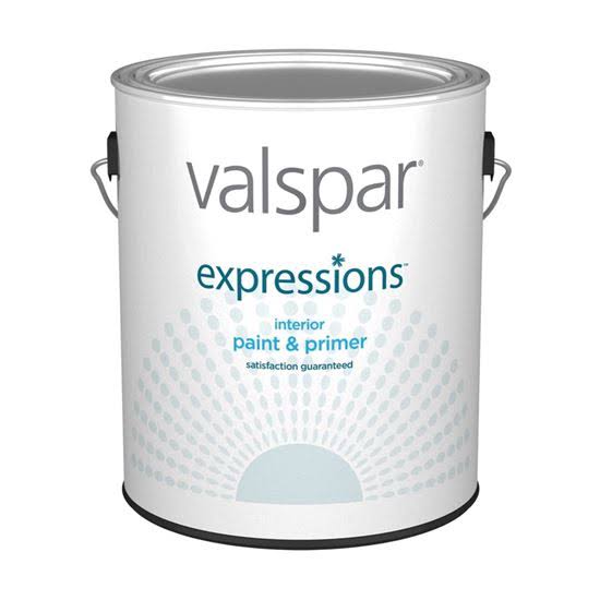 Valspar Expressions Interior Latex Paint - Satin White, 1gal