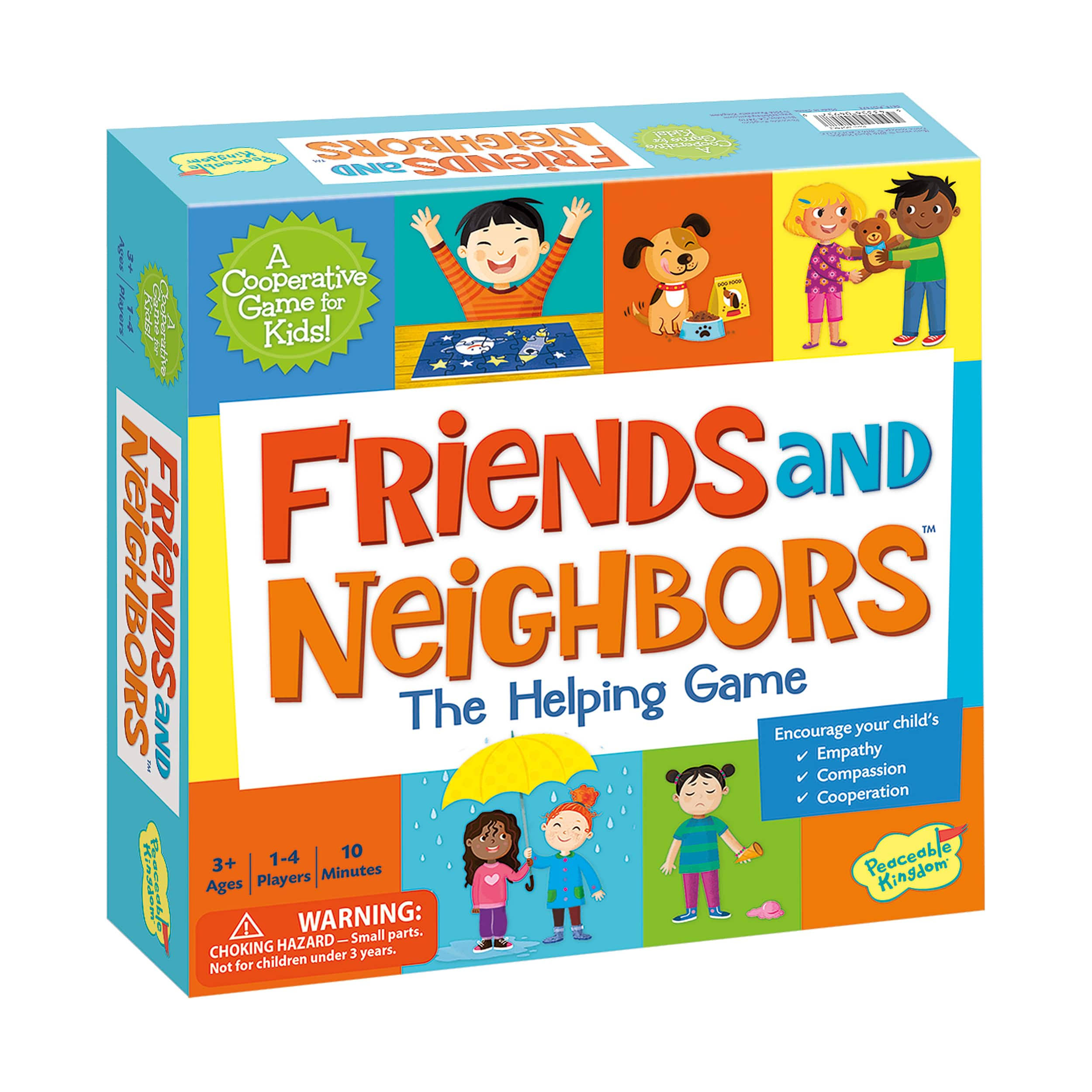 Peaceable Kingdom Friends And Neighbors: The Helping Game Emotional Development Cooperative Game For Kids