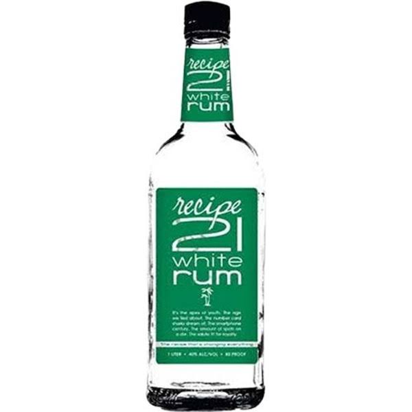 Recipe 21 White Rum - 1 L