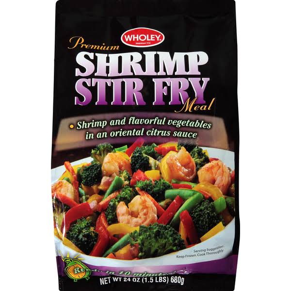 Wholey Premium Shrimp Stir Fry Meal, Premium - 24 oz