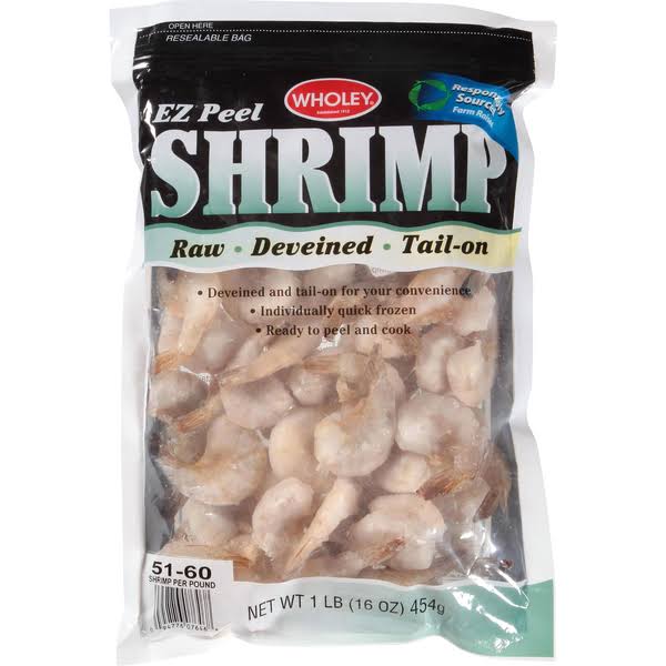 Wholey Shrimp - 1 lb