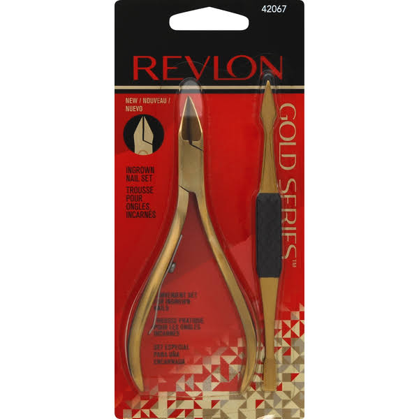 Revlon 42067 Gold Series Ingrown Nail Set