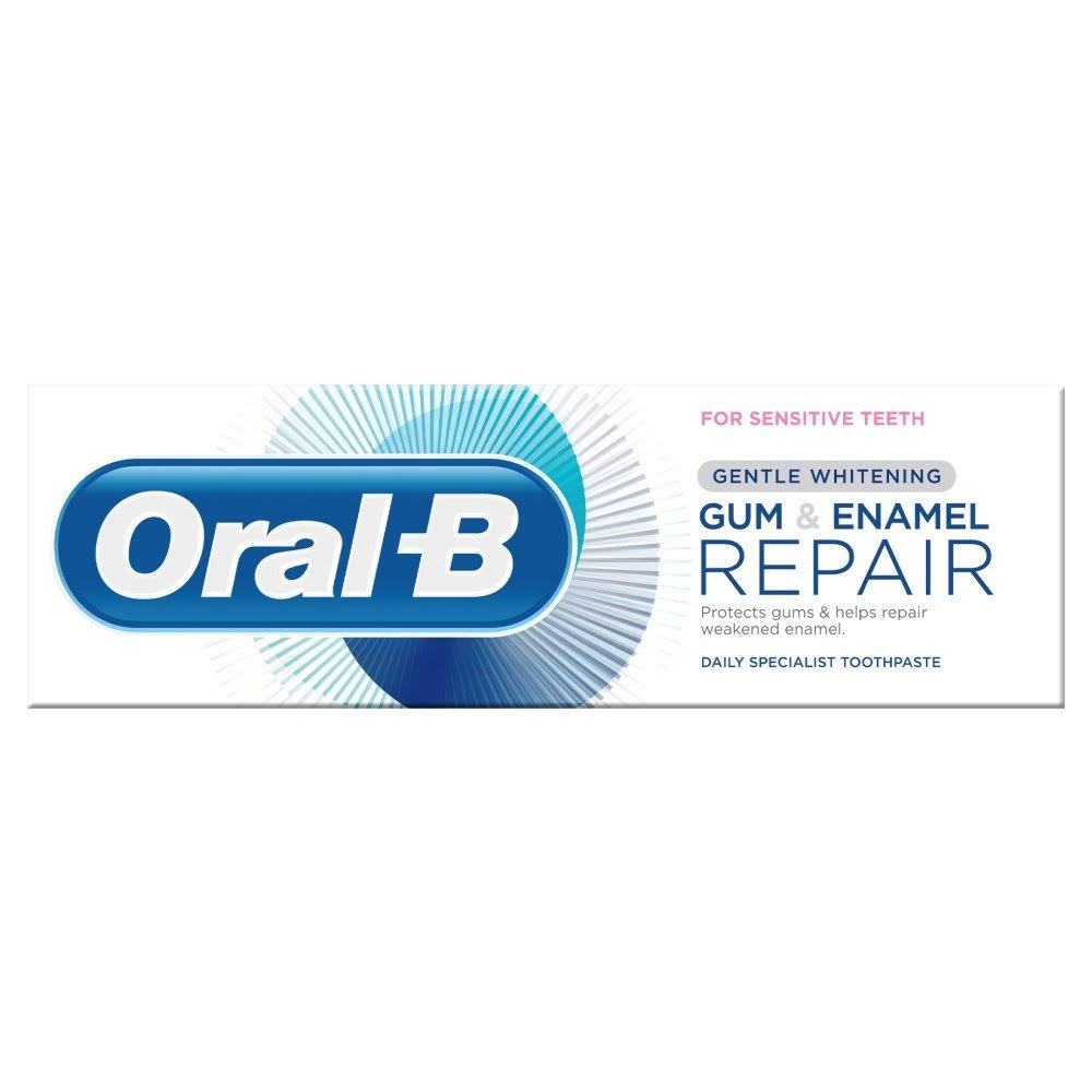Oral B Gum Enamel Repair Whitening Toothpaste - 75ml