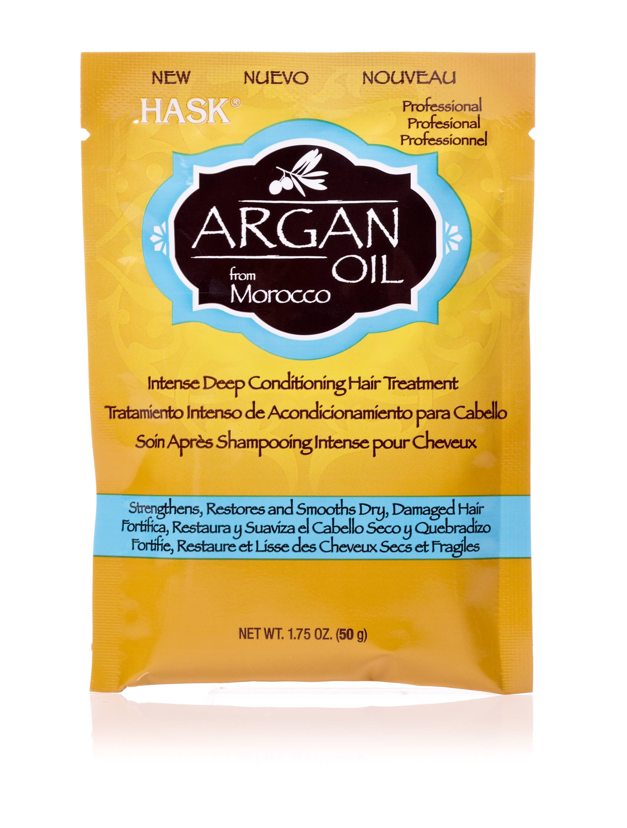 Hask Argan Oil Deep Conditioning Treatment - 1.75 oz packet