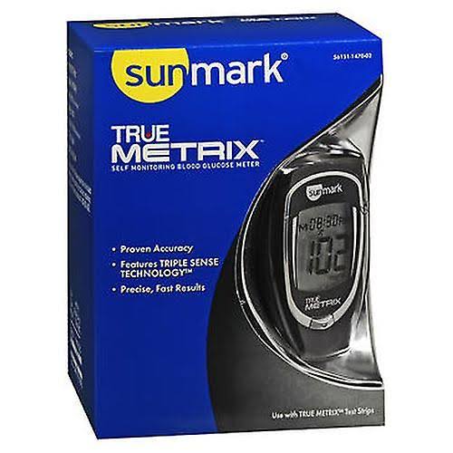 Sunmark True Metrix Self Monitoring Blood Glucose Meter - 1 Each