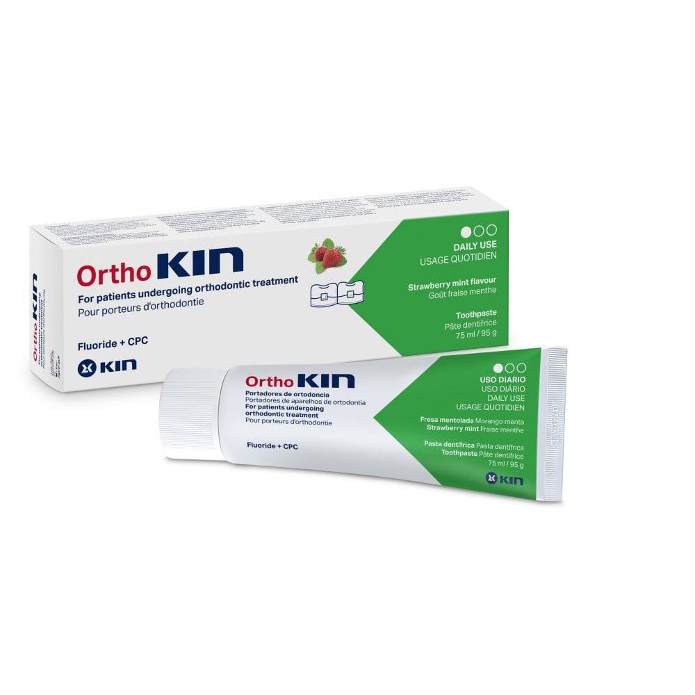 Orthokin Toothpaste - Strawberry & Mint, 75ml