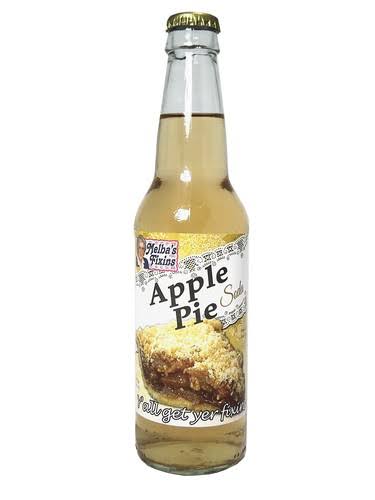 Melbas Fixins Apple Pie Soda - 12 fl oz bottle