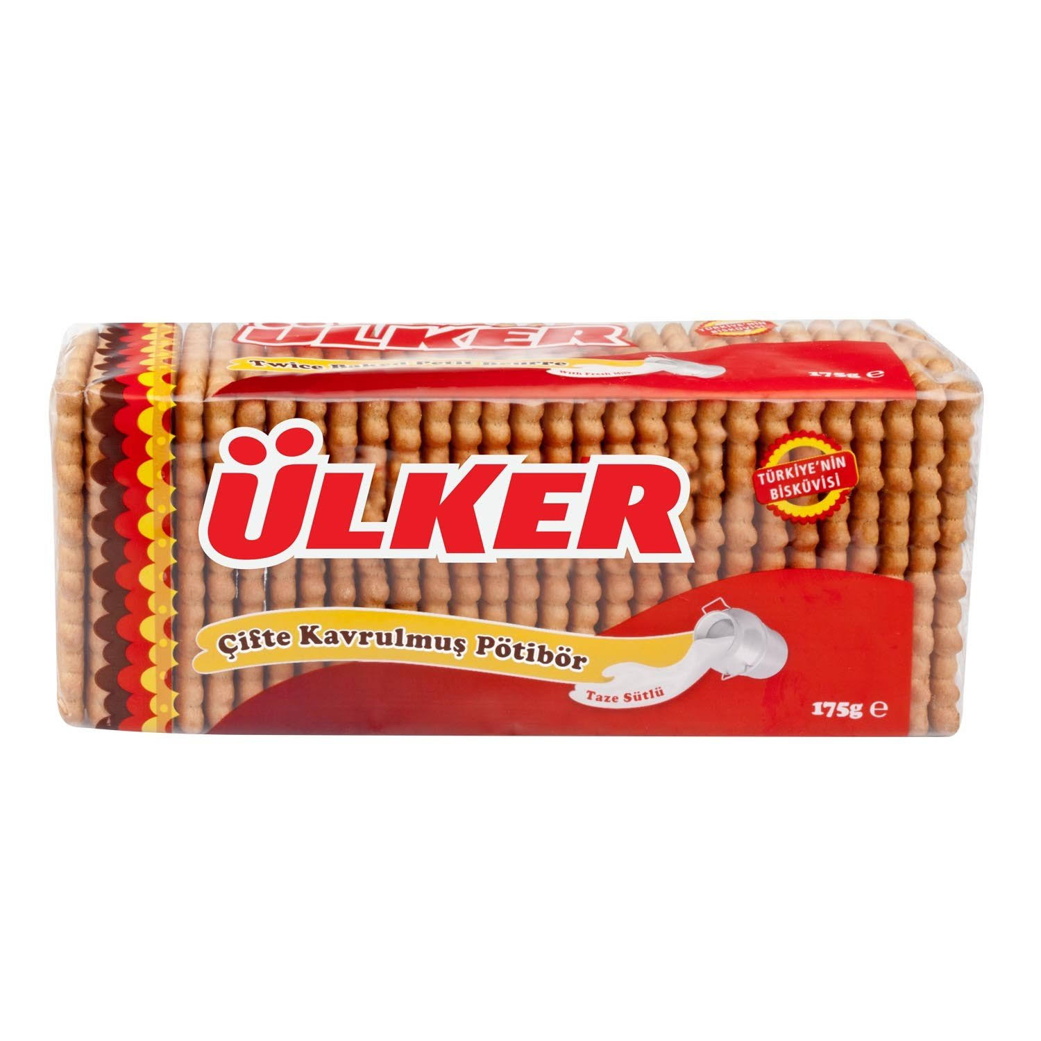 Ulker Tea Biscuits - Turkish, 175g package