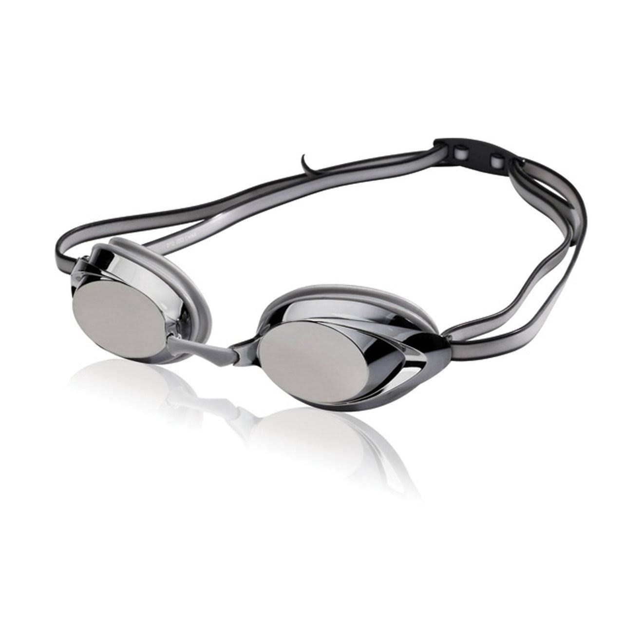 Speedo Jr. Vanquisher 2.0 Mirrored Swim Goggles, Silver