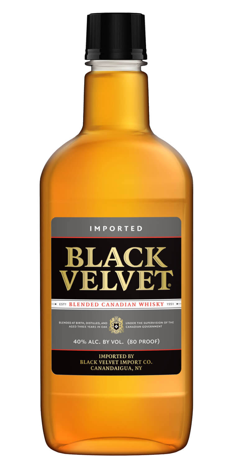 Black Velvet Imported Canadian Whisky