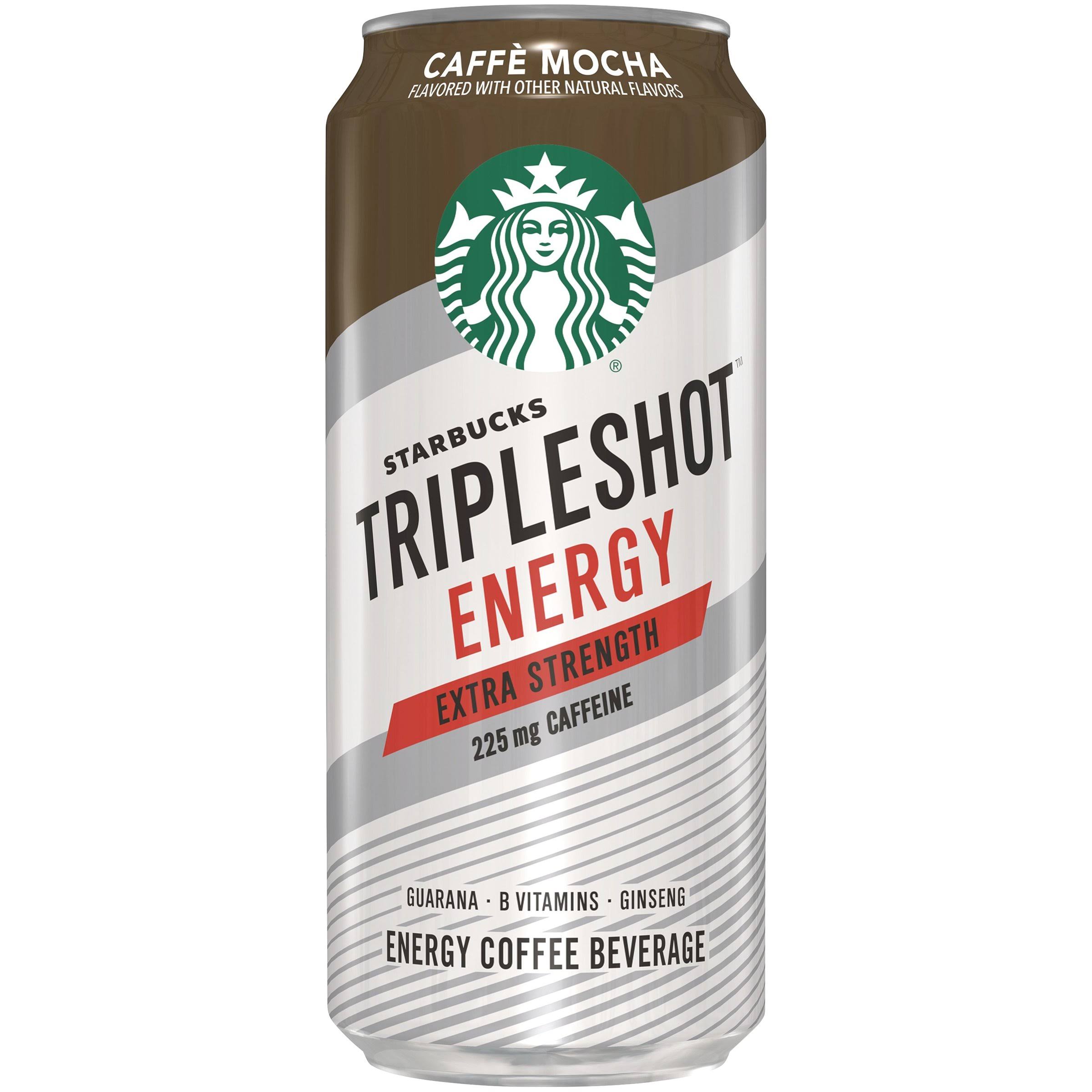 Starbucks Tripleshot Energy Extra Strength Energy Coffee Beverage - Caffe Mocha, 15oz