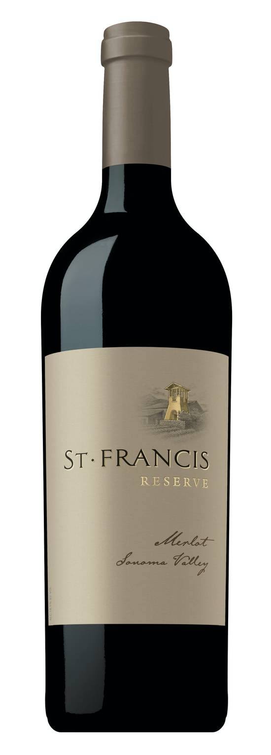 St. Francis Reserve Merlot Wine - Sonoma County, California