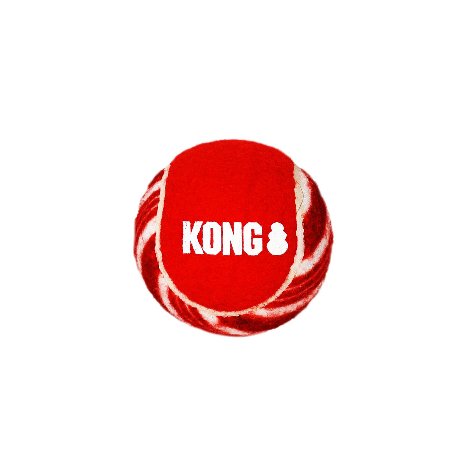 Kong Holiday Christmas Squeakair Tennis Balls Medium Toy for Dogs 3 Pack