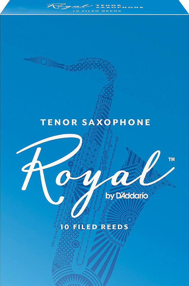 Rico Royal Tenor Saxophone Reeds - Strength 1.5, 10pk