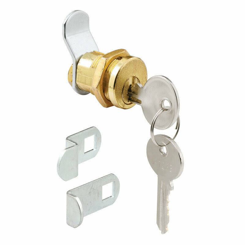 Prime Line Products Mail Box Lock - Brass Plated