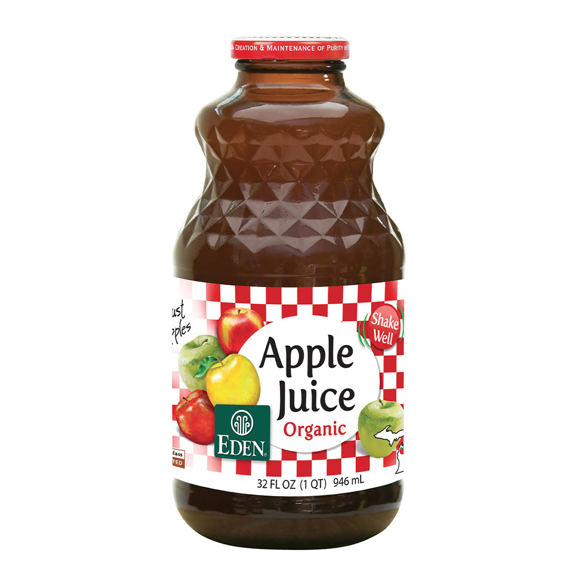 Eden Organic Apple Juice - 32oz