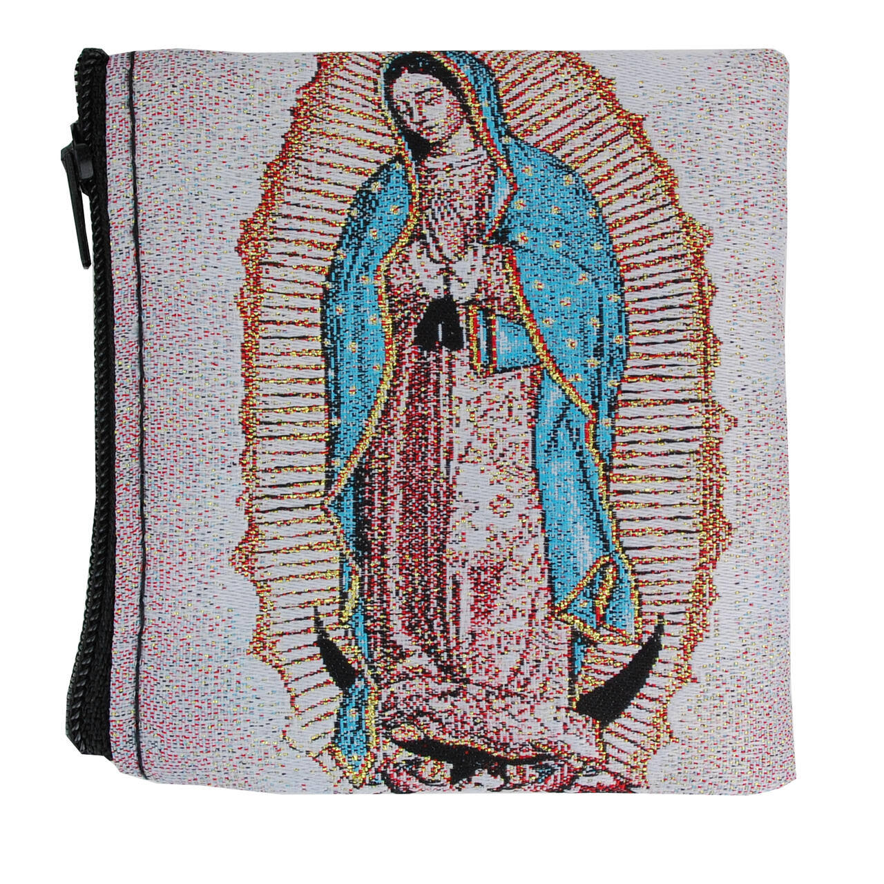 McVan Our Lady of Guadalupe Tapestry Rosary Pouch