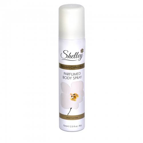 Shelley Flowers Collection Perfumed Body Spray 75ml Memories