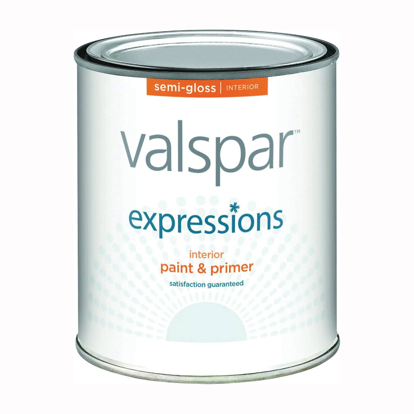 Valspar Expressions Paint & Primer - Semi-Gloss White, 1qt