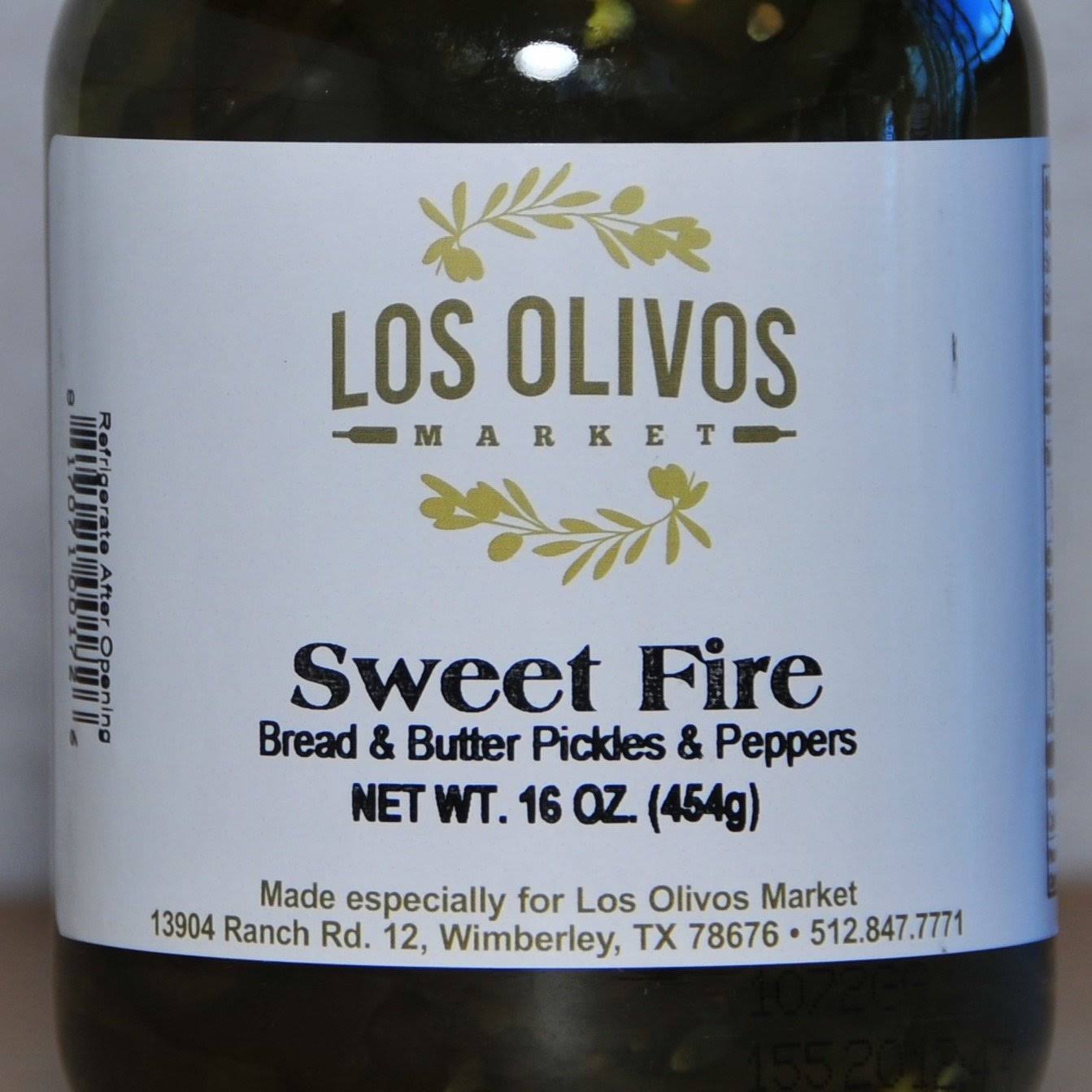 Los Olivos Sweet Fire Pickles Default Title