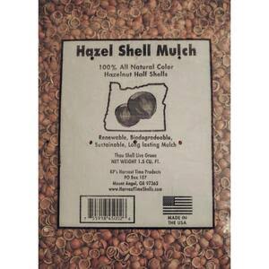 Hazel Shell Mulch HM026 Mulch Hazel Shell Natural 1.5 cu ft Natural