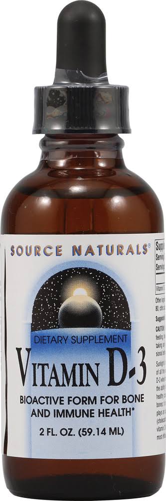 Source Naturals Vitamin D-3 Dietary Supplement - 59.14ml
