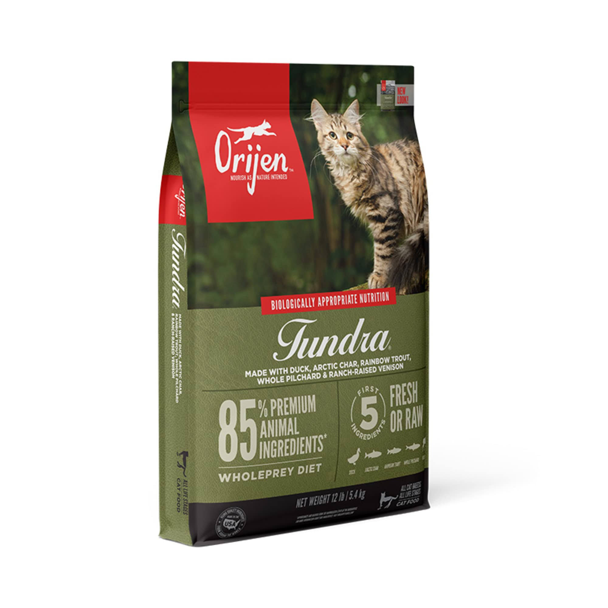 Orijen Tundra Grain-Free Dry Cat Food - 12 lb. Bag