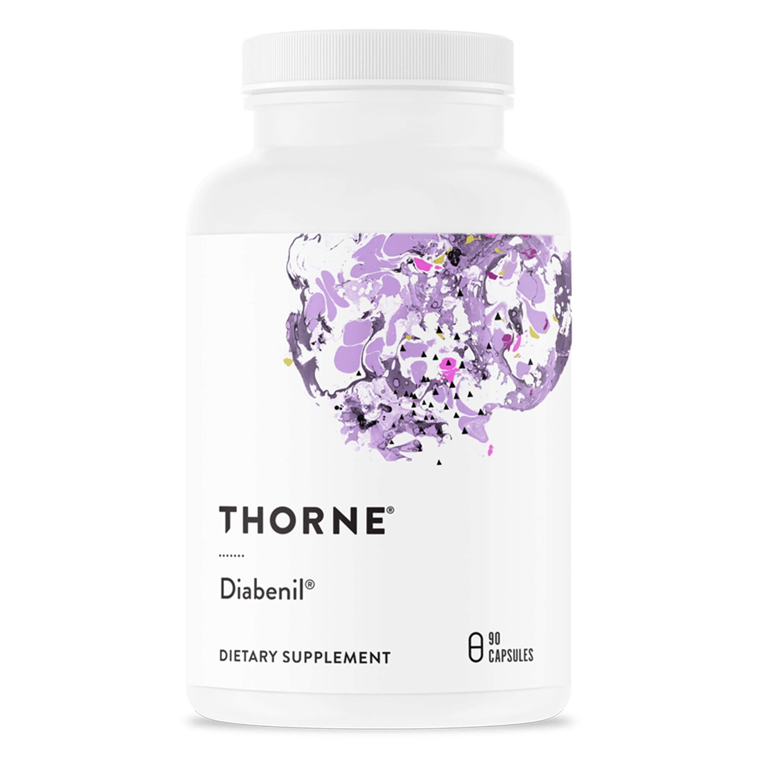 Thorne Research Diabenil Dietary Supplement - 90 Vegetarian Capsules