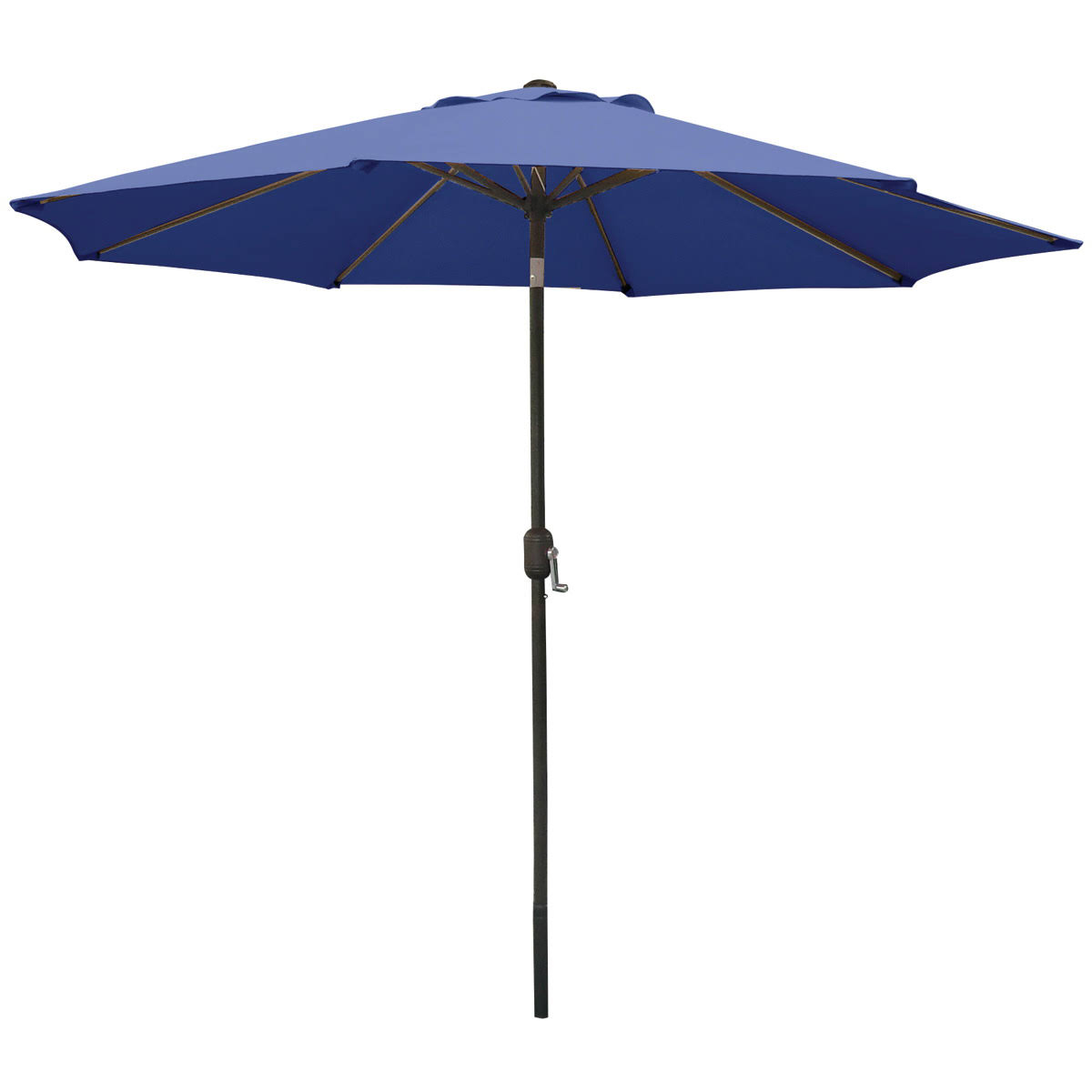 Bond Manufacturing Crank Style Umbrella - Blue, 9'