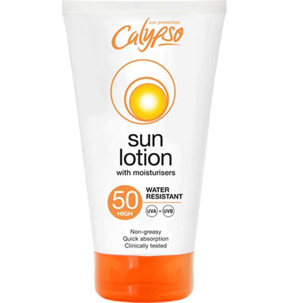 Calypso Sun Protection Sun Lotion - SPF50, High, 150ml