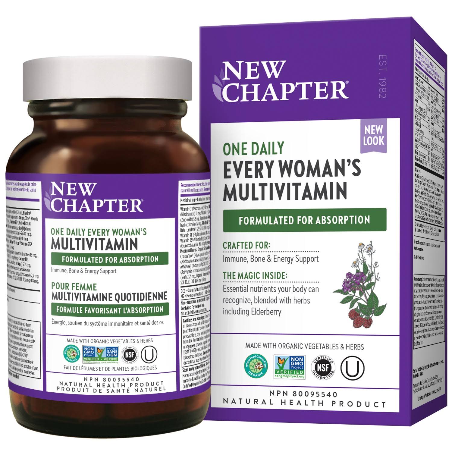 Chapter Organics Every Woman's One Daily Multi Vitamin - 48 tablets