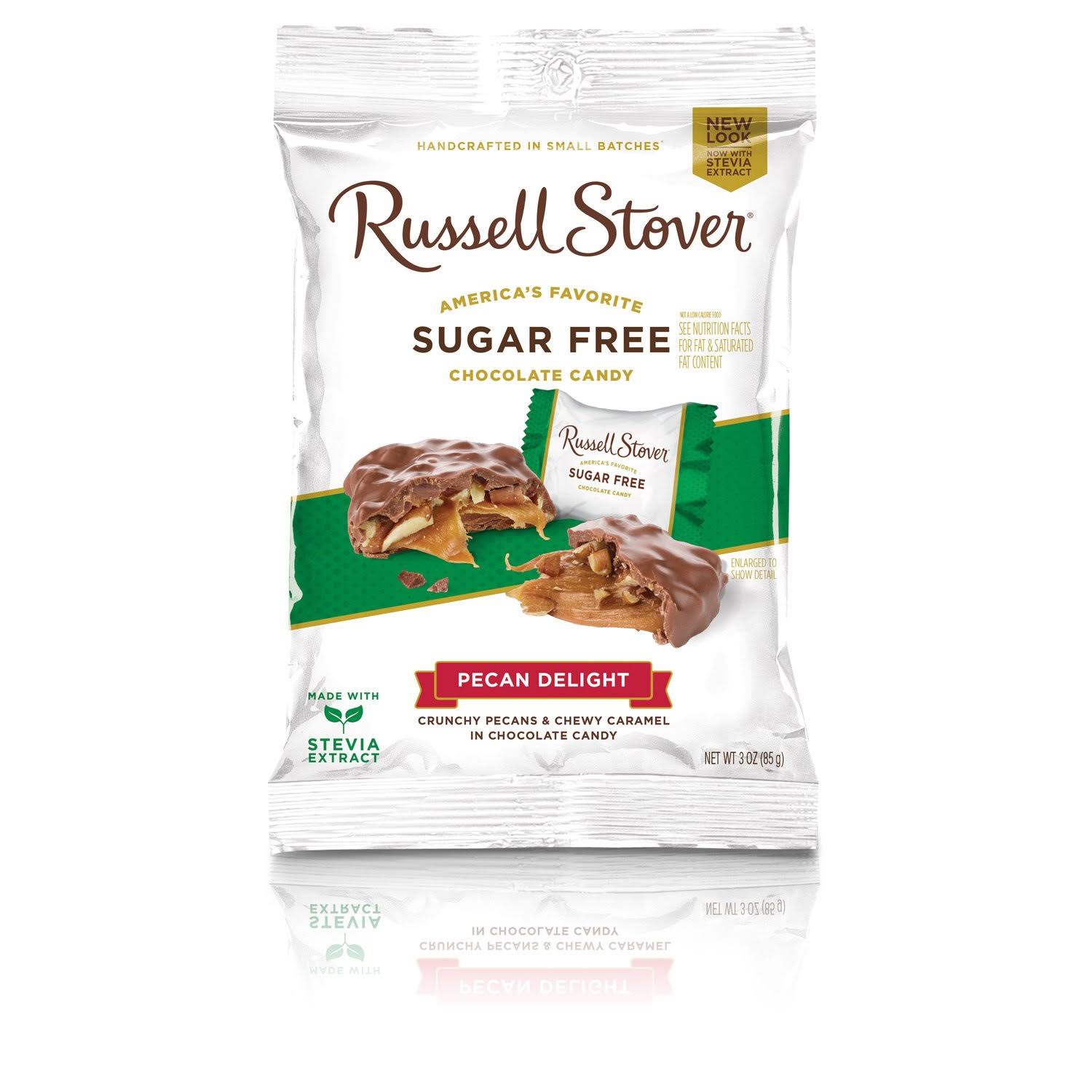 Russell Stover Sugar Free Pecan Delights Peg Bag - 3 Oz