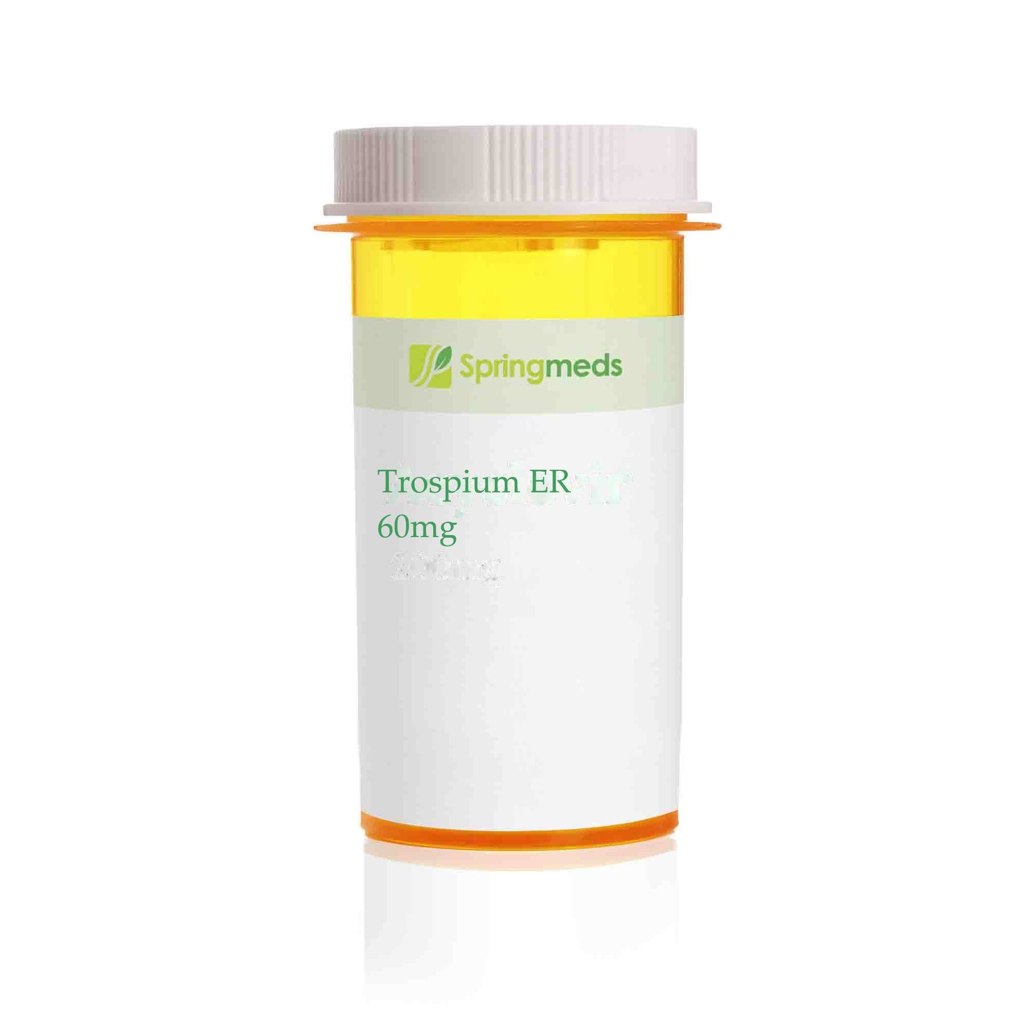 Trospium Chloride 60mg 30.0 ER Capsules (generic Equivalent to Sanctura Er)