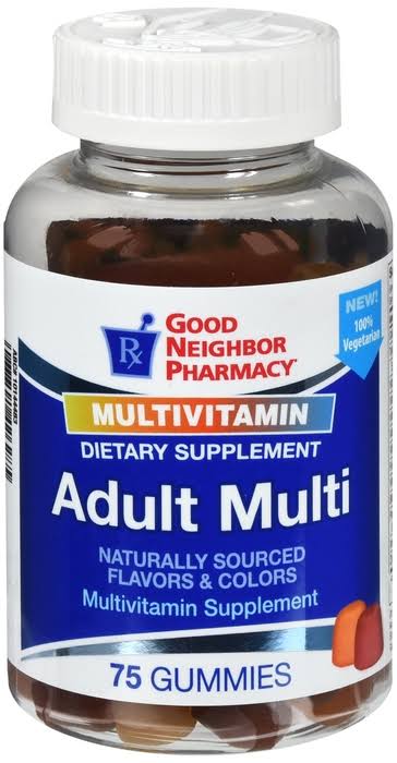 GNP Adult Multi Vitamin Assorted Gummies 75 Counts