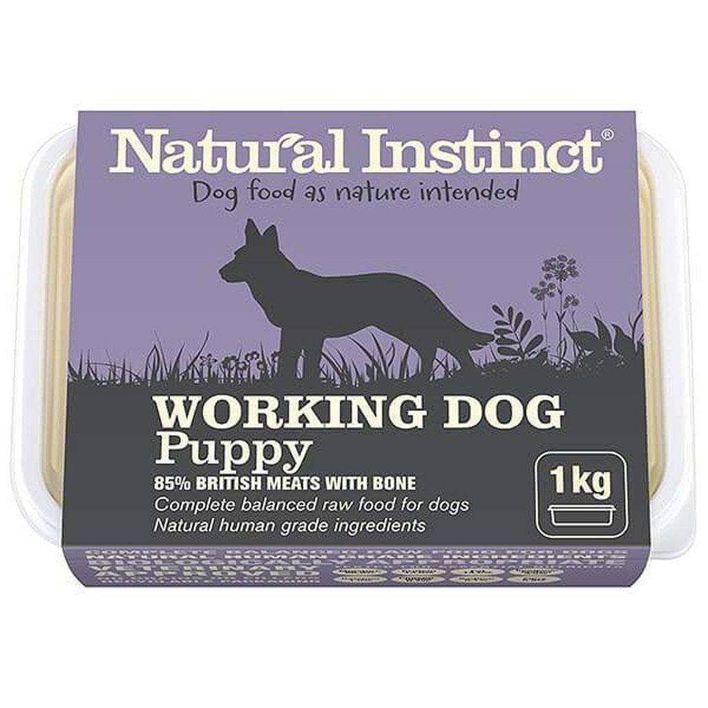 Natural Instinct Dog Working Puppy - 1kg