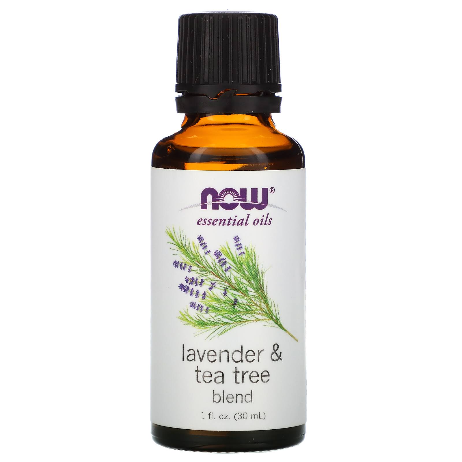 Now Foods Essential Oil - Lavender and Tea Tree, 1oz