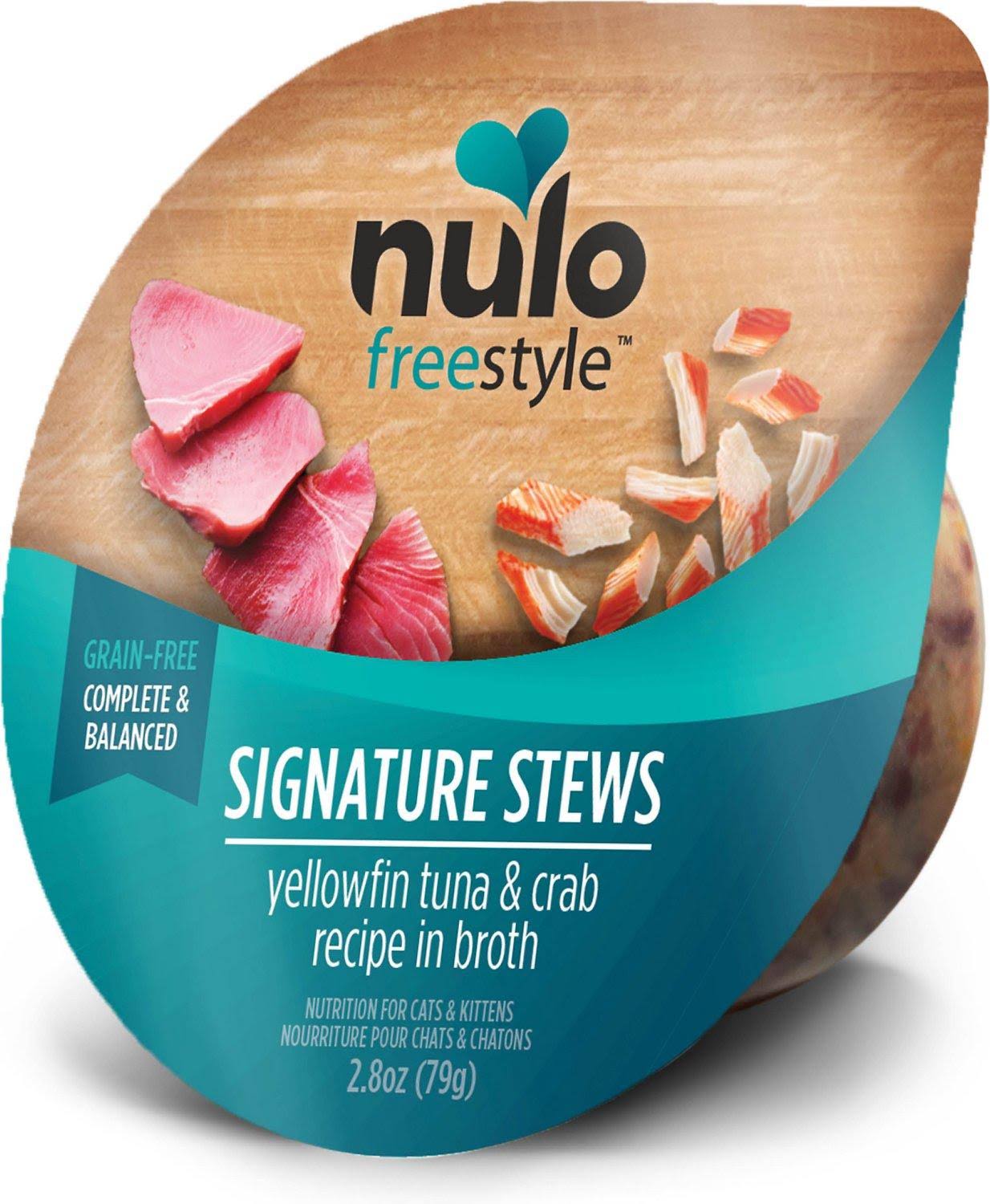 Nulo Freestyle Cat Stew Grain Free Tuna Crab 2.8oz