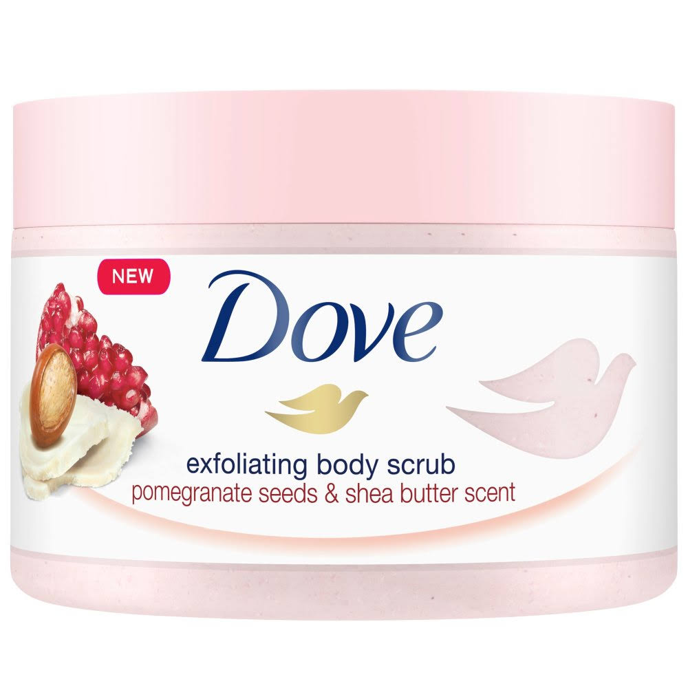 Dove Exfoliating Body Scrub Pomegranate Seeds 225ml