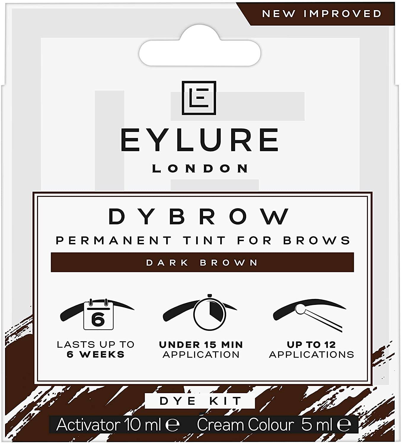 Eylure Pro Brow Dybrow Dye Kit - Dark Brown