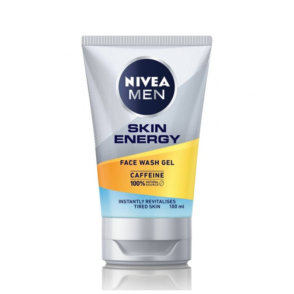 Nivea Men Active Energy Face Wash Gel - 100ml