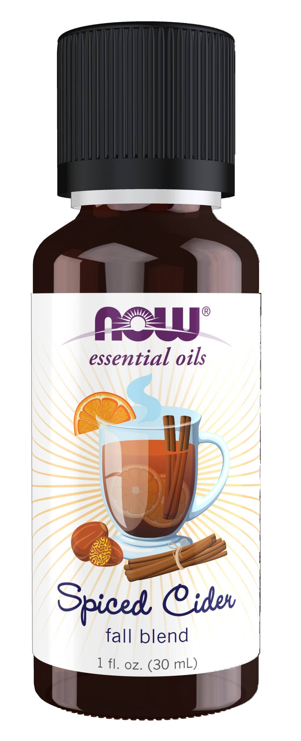 Now Foods Spiced Cider Essential Oil - 1 fl oz (30 ml)