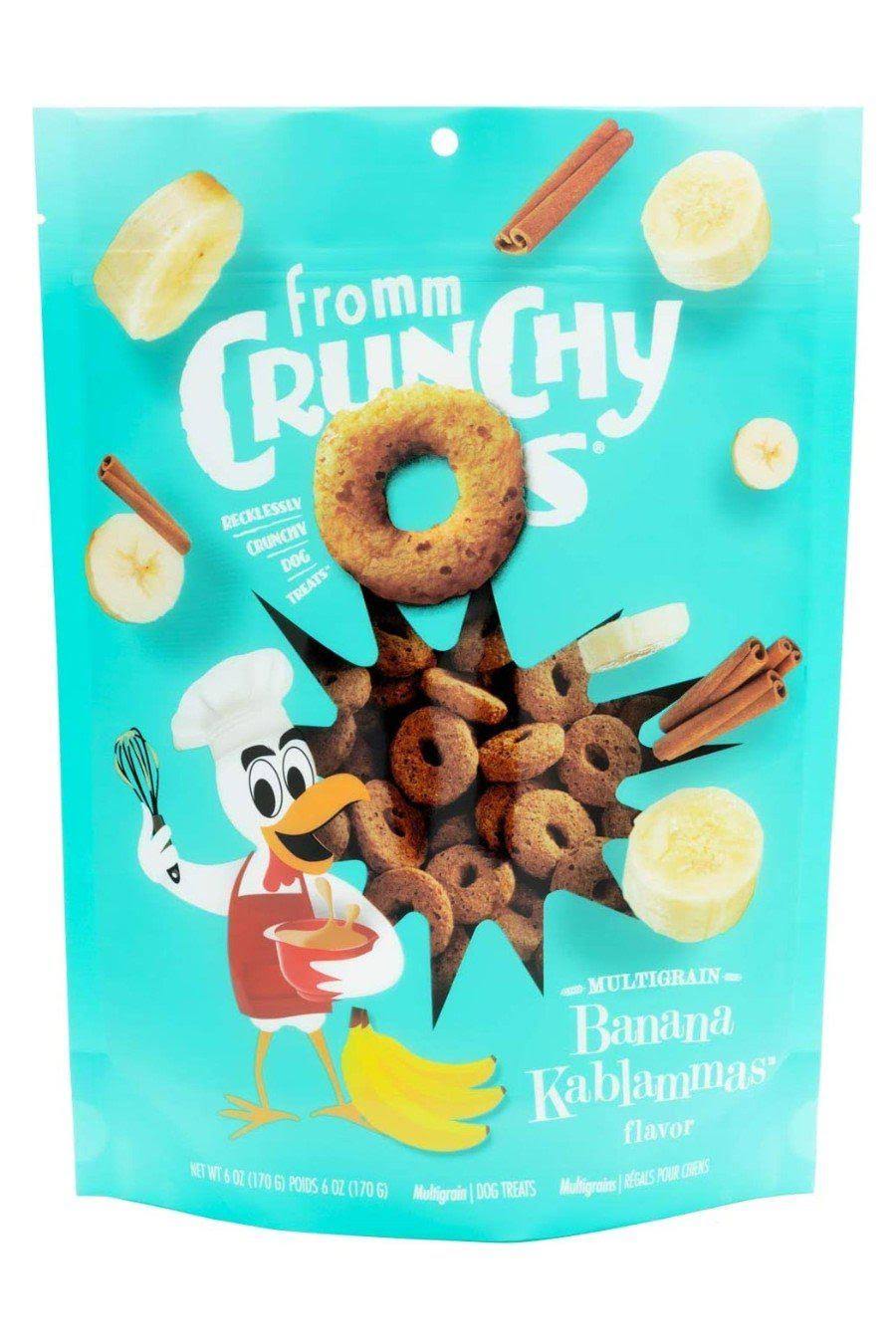 Fromm Crunchy O's Banana Kablammas Dog Treats - 6 oz