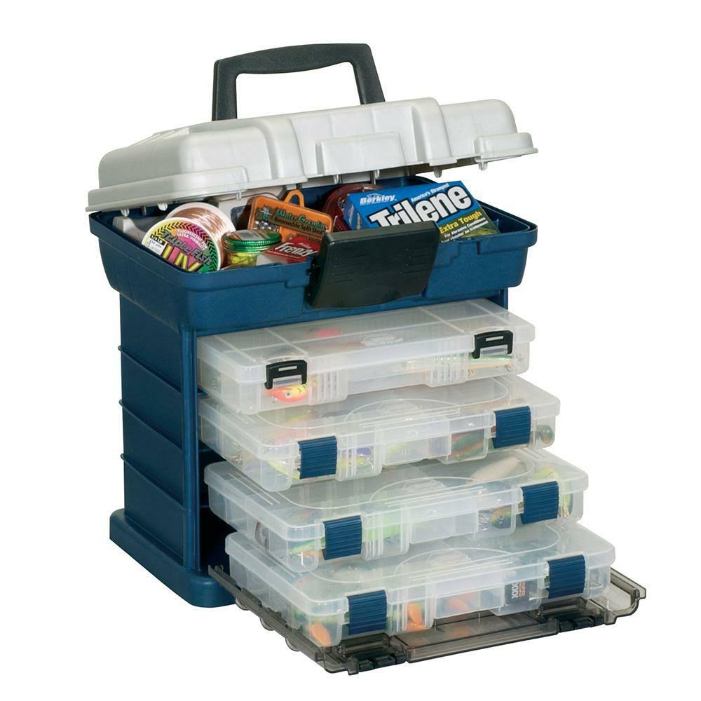 Plano 1364-00 4-By Rack System Tackle Box