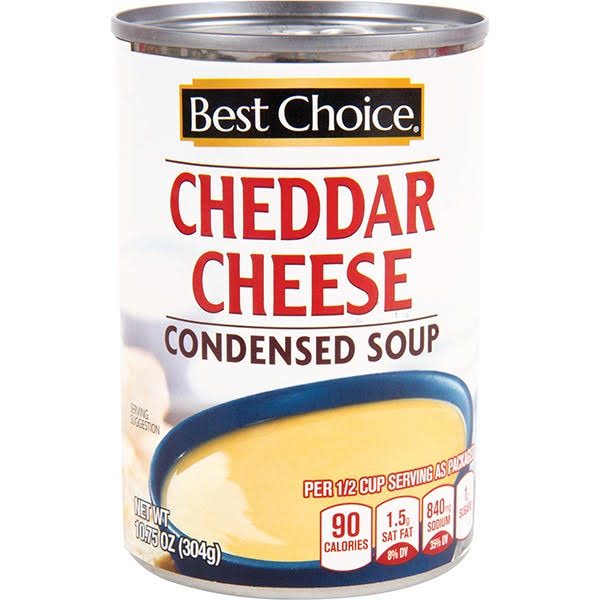 Best Choice Cheddar Cheese Condensed Soup - 10.5 oz